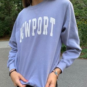 Brandy Melville Newport crew neck sweatshirt